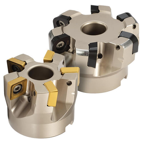 Fresa a riccio - Gold-Quad 5J5P series  - Ingersoll Cutting Tools - a raggio / ad inserti amovibili / a spianare