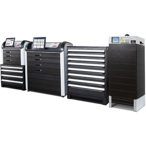 Armadio di stoccaggio - MATRIX series  - Ingersoll Cutting Tools - con piedi / multi-cassetti / in metallo