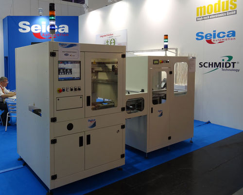 Applicatore di etichette automatico - MODULO-LA-1HD - Seica Automation S.r.l. - per PCB / per applicazione sulla parte superiore del prodotto