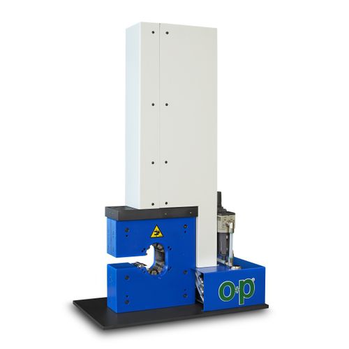 Pressa crimpatrice per tubi flessibili - TUBOMATIC S33PI - OP Srl - automatica / pneumatica