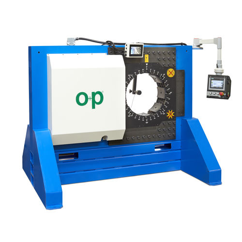 Pressa crimpatrice per tubi flessibili - TUBOMATIC V450 ES - OP Srl - automatica