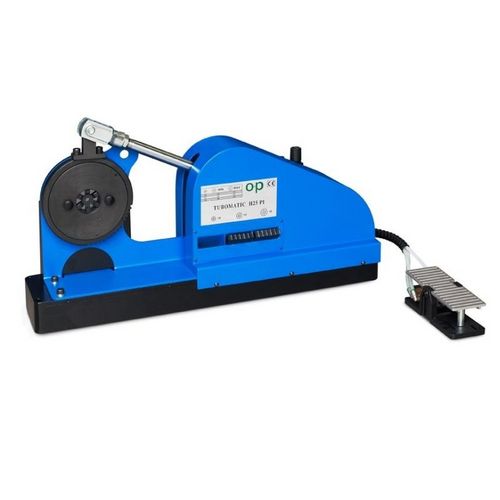 Pressa crimpatrice per tubi flessibili - TUBOMATIC H25 PI - OP Srl - manuale / idropneumatica / portatile