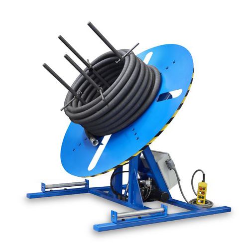Avvolgitore-svolgitore per tubi flessibili - AV02 EL - OP Srl - a motore