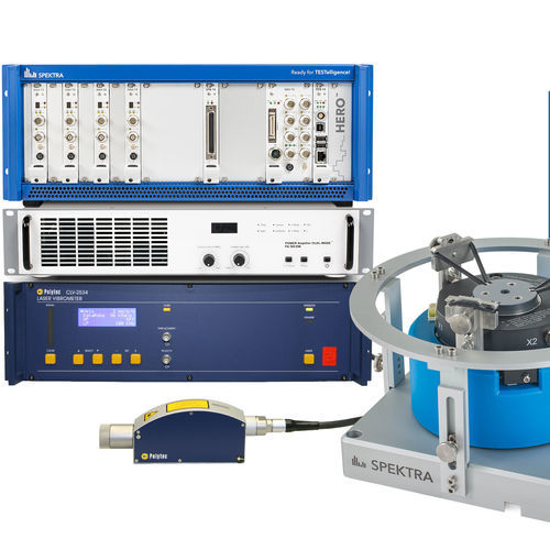 Sistema di calibratura laser - CS Q-LEAP™ P-SINE with SE-09 - SPEKTRA Schwingungstechnik und Akustik GmbH Dresden - di vibrazioni / di accelerazione / di spostamento