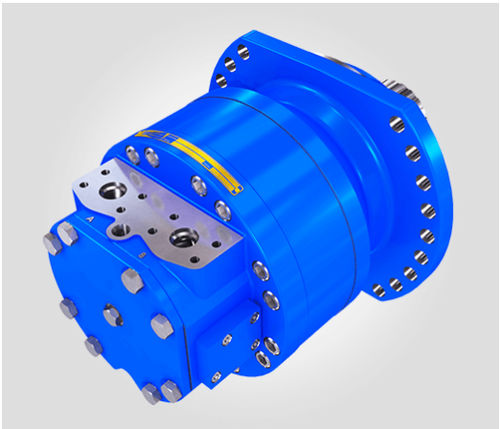 Motore idraulico a pistoni radiali - XJ series - Rotary Power - per macchina da cantiere / a doppia velocità