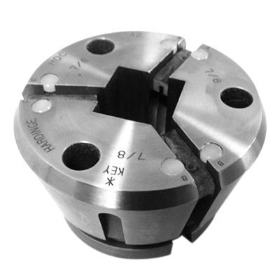 Pinza di serraggio a segmenti - HQC&reg;42 - Hardinge Workholding - alimentata con fluido di raffreddamento / CNC