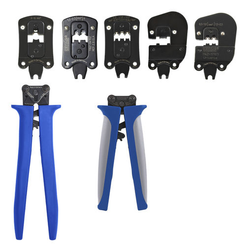 Utensile per aggraffatura manuale - CSV 10 series - WEZAG GmbH Werkzeugfabrik - per terminali di cavi / per filo / con ganascia intercambiabile