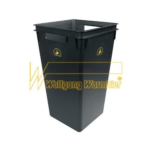 Contenitore per rifiuti in polipropilene - Wolfgang Warmbier GmbH & Co. KG Systeme gegen Elektrostatik - per scarti industriali