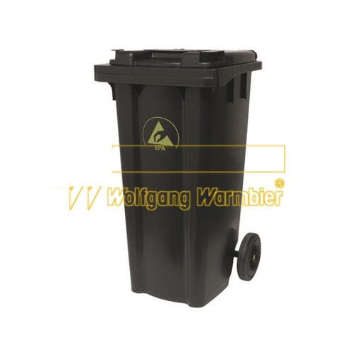 Cassonetto in HDPE - Wolfgang Warmbier GmbH & Co. KG Systeme gegen Elektrostatik - per raccolta differenziata / mobile