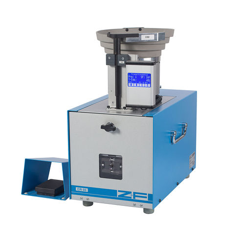 Pressa crimpatrice di cavi - Z+F CR 03 - Zoller + Fröhlich - semiautomatica / pneumatica