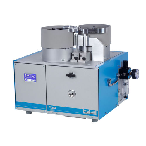 Macchina spelacavi cianfrinatrice per terminali elettrici - Z+F AM 04 Duomatic - Zoller + Fröhlich - semiautomatica / pneumatica