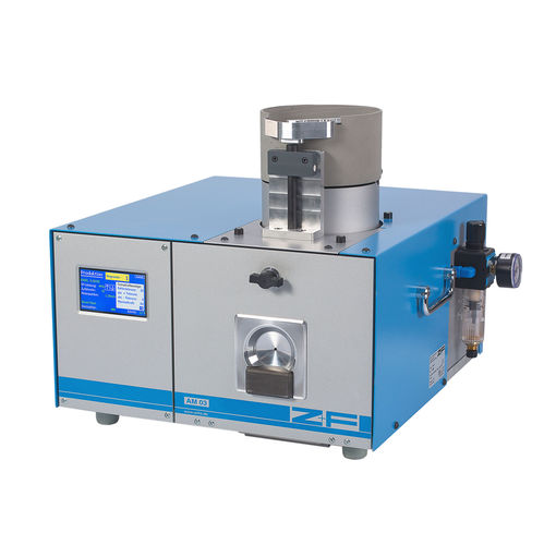 Macchina spelacavi cianfrinatrice per cavi elettrici - Z+F AM 03 - Zoller + Fröhlich - semiautomatica / pneumatica