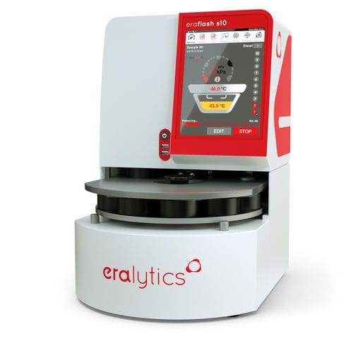 Tester di punto di infiammabilità - ERAFLASH S10 - eralytics GmbH - per l'industria petrolifera / benchtop / compatto