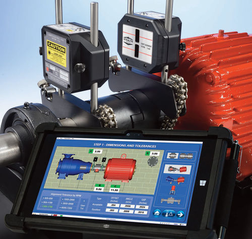 Sistema di allineamento laser - S-660 series - Hamar Laser - per albero / senza fili / di alta precisione