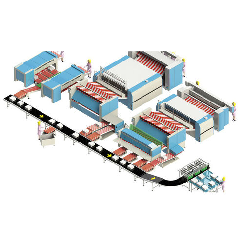 Linea di produzione per tubi - Vectura - Kannegiesser - automatica