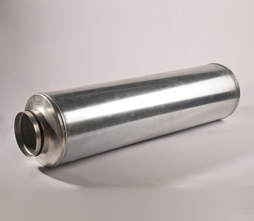 Silenziatore per ventilazione - BSAB-R series - BSK Ventilation - per climatizzazione / tubolare / in metallo