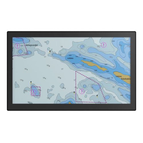 Monitor LCD - DuraMON 15.6" S-Line - ISIC A/S - con touchs creen capacitivo PCAP / con touch screen multitouch / marino