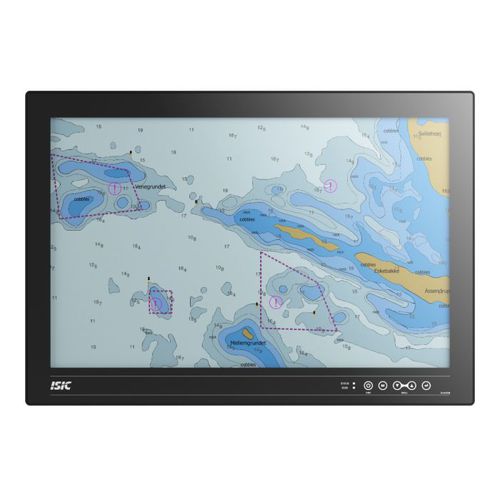 Monitor LCD - DuraMON 26" G-Line - ISIC A/S - con touchs creen capacitivo PCAP / con touch screen multitouch / marino