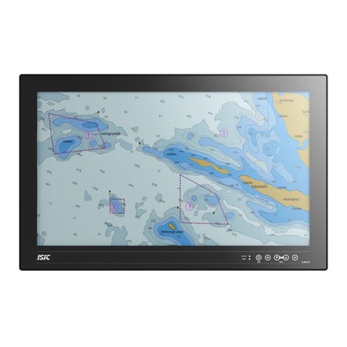 Monitor LCD - DuraMON 27" G-Line - ISIC A/S - con touchs creen capacitivo PCAP / con touch screen multitouch / marino