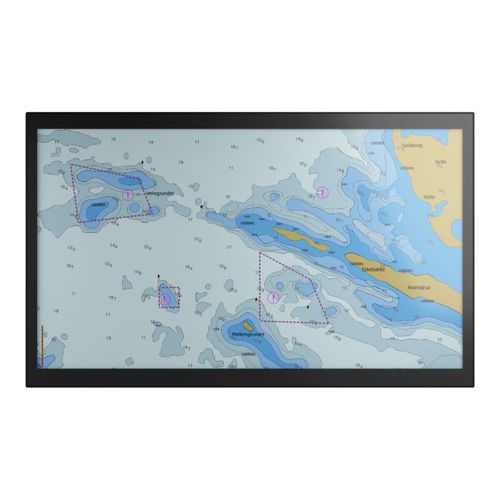Monitor LCD - DuraMON 55" S-Line - ISIC A/S - con touchs creen capacitivo PCAP / con touch screen multitouch / marino