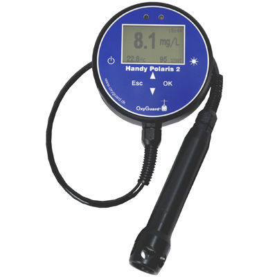 Apparecchio di misura temperatura - Handy Polaris 2 - OxyGuard - di ossigeno disciolto / portatile / automatico