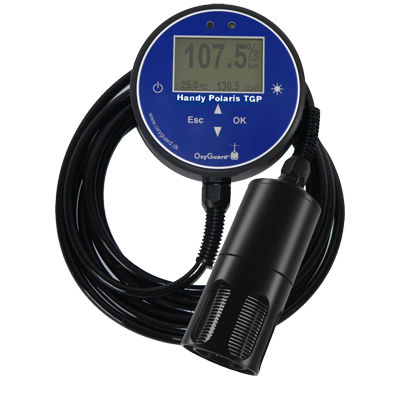 Apparecchio di misura di pressione - Handy Polaris TGP - OxyGuard - di gas / portatile / con registratore di dati