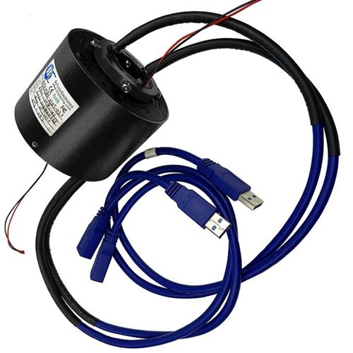 Collettore rotante elettrico - ByTune Electronics - USB / albero di trasmissione / in argento