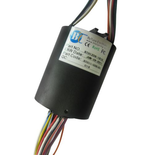 Collettore rotante elettrico - BTH1256-1810 - ByTune Electronics - via Ethernet / in argento / IP54