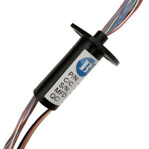 Collettore rotante elettrico - BTC022 series - ByTune Electronics - di fibra ottica / idraulico / a capsula