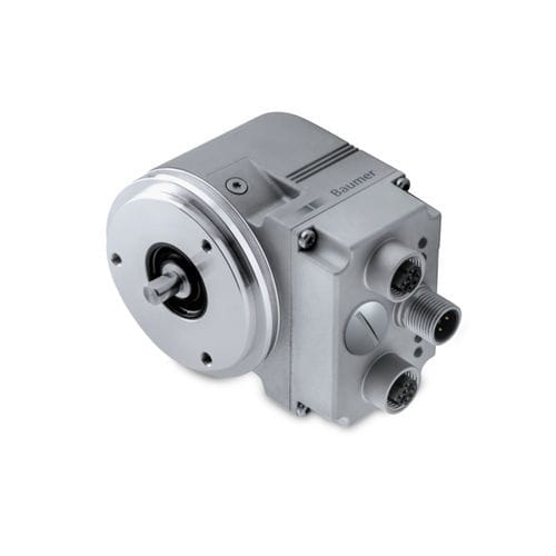 Encoder rotativo con flangia sincronizzata - EAL580-SV - Baumer Group - assoluto / ottico / multigiro