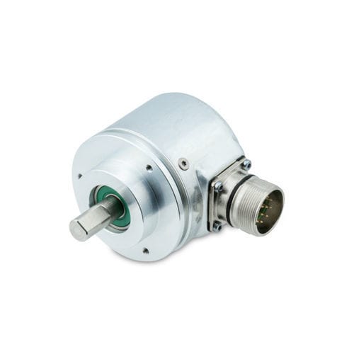 Encoder rotativo assoluto - GM400 - Baumer Group - ottico / ad albero pieno / con flangia sincronizzata