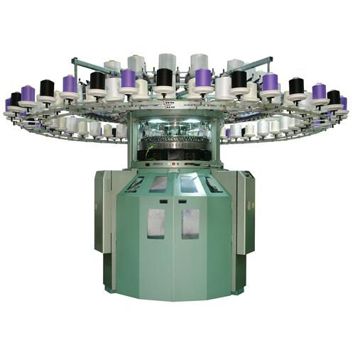 Macchina per maglieria circolare - V-LEC6DSIB - monarch - jersey bifrontura / completamente automatica / compatta