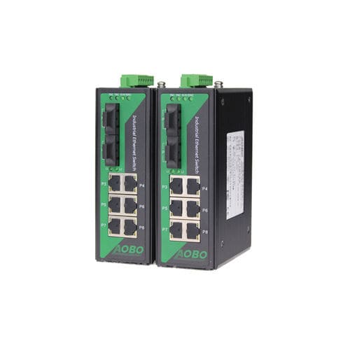 Switch Ethernet gestibile - AOBO 5009 series - HANGZHOU AOBO TELECOM.,LTD. - 9 porte / su guida DIN / standard