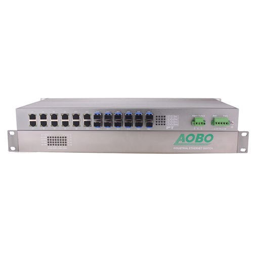 Switch Ethernet gestibile - AOBO G7024 series - HANGZHOU AOBO TELECOM.,LTD. - 24 porte / Ethernet gigabit / in fibra ottica