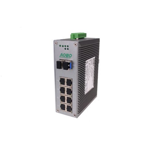 Switch Ethernet non gestibile - AOBO 3012 series - HANGZHOU AOBO TELECOM.,LTD. - 10 porte / Ethernet gigabit / su guida DIN