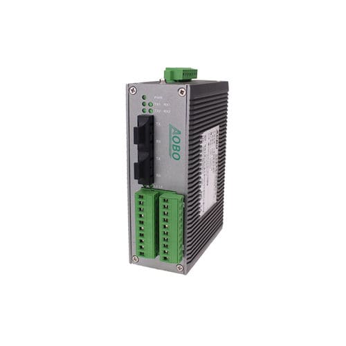 Ricetrasmettitore per fibra ottica - AOBO 102 series - HANGZHOU AOBO TELECOM.,LTD. - RS485 / RS232 / per trasmissione dati