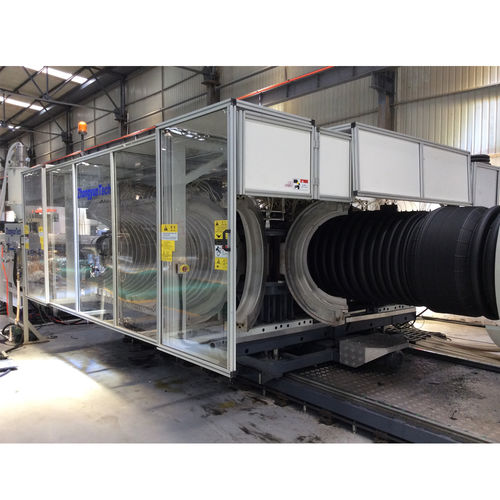 Linea di produzione per tubi scanalati - ZC-1000H - Zhongyun Group - per condotti fognari / per tubo in PP / automatica