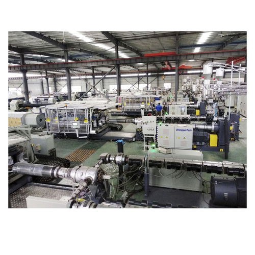 Linea di produzione per tubi scanalati - ZC-600H - Zhongyun Group - per condotti fognari / automatica / ad alta velocità