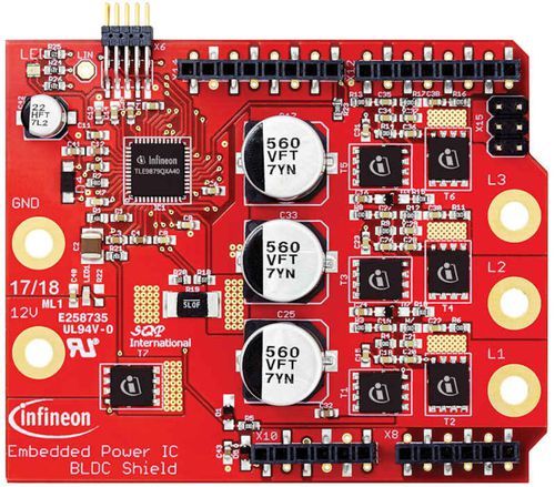 Microcontrollore 32 bit - BLDC_SHIELD_TLE9879 - Infineon Technologies AG - per applicazioni automobilistiche / di controllo motore / SoC (system-on-chip)