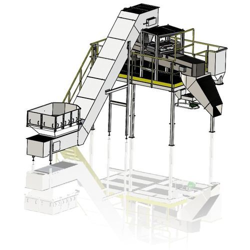 Sistema di trasporto di trucioli - OMSAT FRANCE - per trucioli metallici / centralizzato