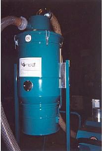 Aspiratore industriale - OMSAT FRANCE - di trucioli / pneumatico / fisso