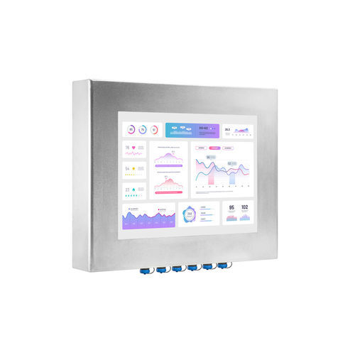 Monitor LCD - IRTMWP170SBNDA - IronTech Solutions, SL - con touch screen resistivo a 5 fili / industriale / 17"