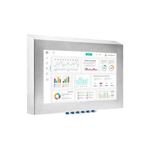 Monitor con touch screen resistivo a 5 fili - IRTMWP215SBNDA - IronTech Solutions, SL - con retroilluminazione a LED / per uso esterno / 21,5"