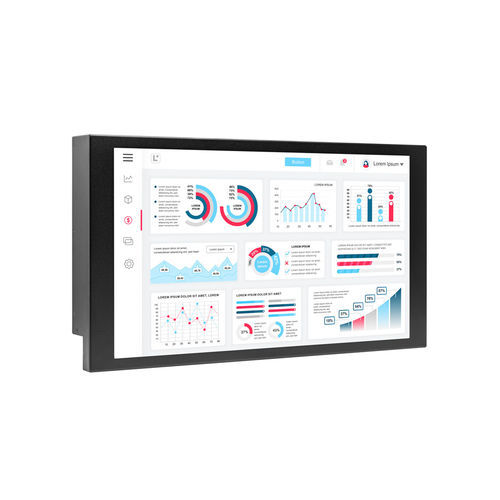 Monitor con touch screen resistivo a 5 fili - IRTMCF215SBNFA - IronTech Solutions, SL - con retroilluminazione a LED / industriale / per uso esterno