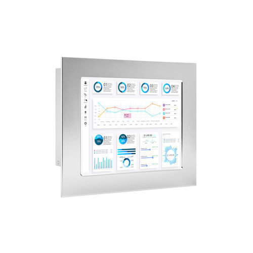 Monitor con touch screen resistivo a 5 fili - IRTMFB170SBNAA - IronTech Solutions, SL - con retroilluminazione a LED / industriale / per uso esterno