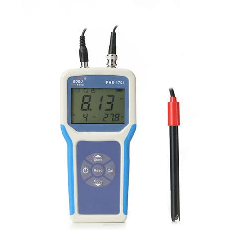 PHmetro portatile - PHS-1701 - Shanghai Boqu Instrument Co.,Ltd. - d'acqua / con compensazione automatica della temperatura / con display LCD