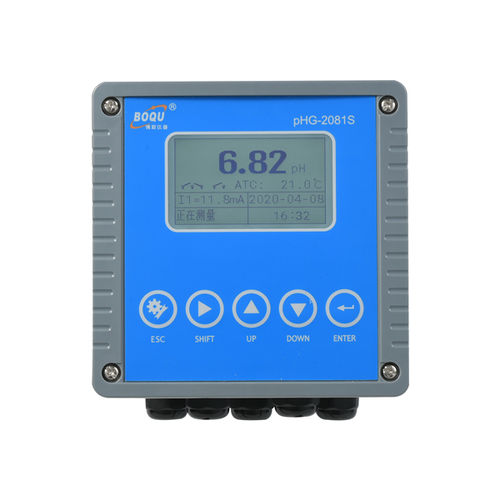PHmetro a muro - PHG-2081S - Shanghai Boqu Instrument Co.,Ltd. - in linea / di processo / d'acqua