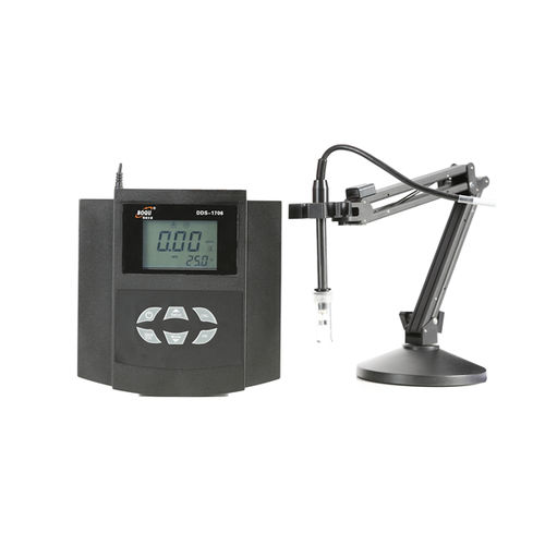 Conduttimetro da banco - DDS-1706  - Shanghai Boqu Instrument Co.,Ltd. - con display LCD / con compensazione automatica della temperatura / con registratore di dati