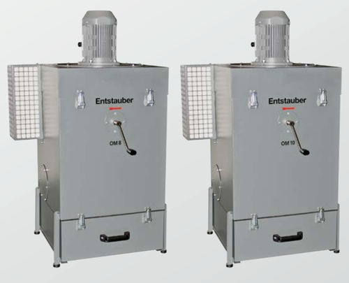 Depolveratore compatto - OM-8/OM-10 - IMM Maschinenbau GmbH - a filtro / per polveri di lavorazione