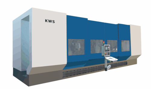 Rettificatrice per viti di estrusione - KWS - IMM Maschinenbau GmbH - piana / per alberi a gomito / CNC